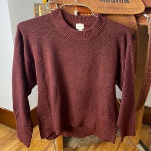 Maroon sweater